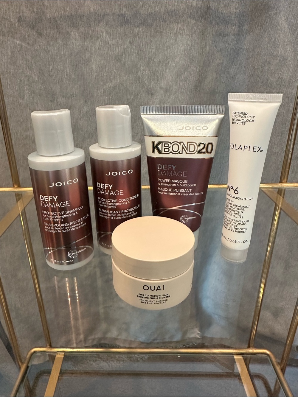 Repair Hair Sample Lot 2 - Joico Various, Olaplex, OUAI - 5 Item Lot! Bundle
